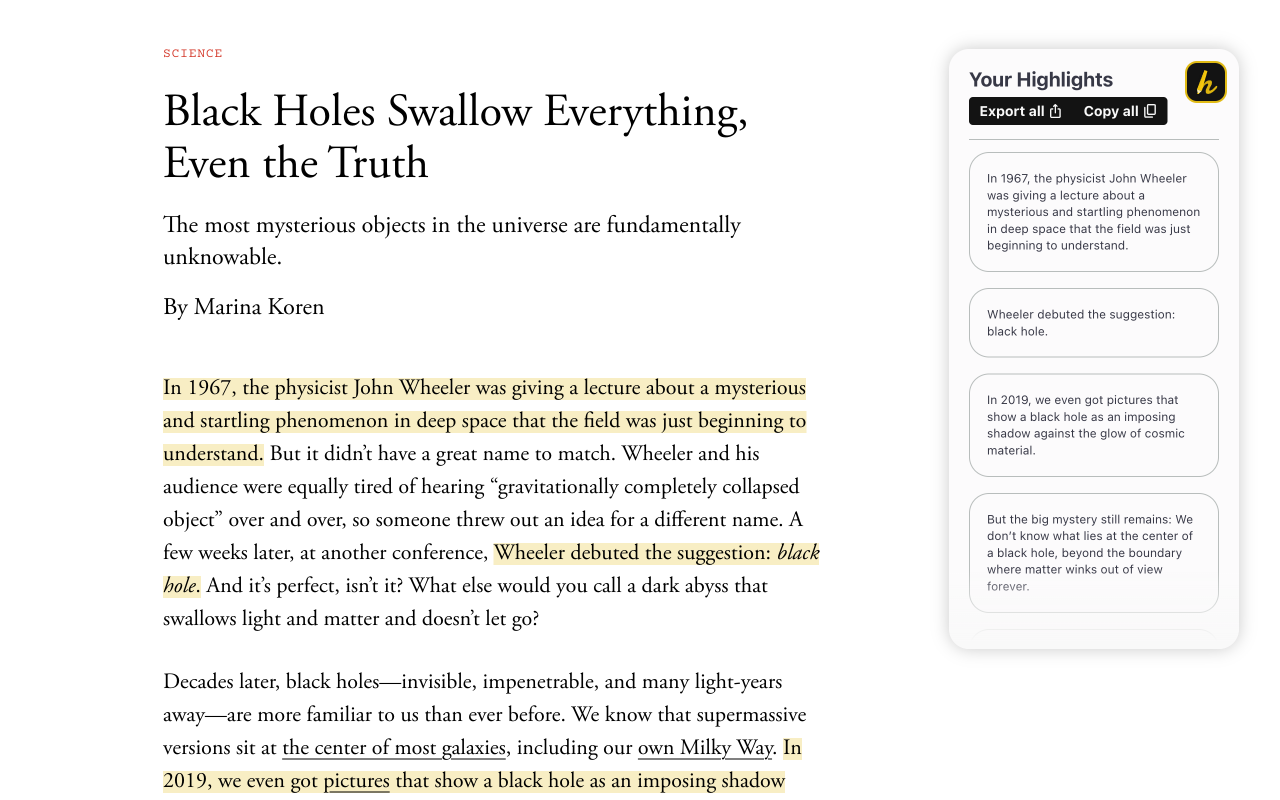 Highlite chrome谷歌浏览器插件_扩展第3张截图