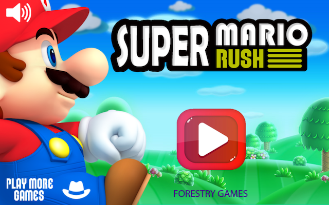 Super Mario Rush Game chrome谷歌浏览器插件_扩展第1张截图