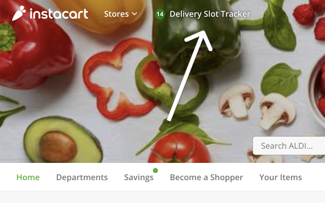 Instacart Delivery Slot Tracker chrome谷歌浏览器插件_扩展第1张截图