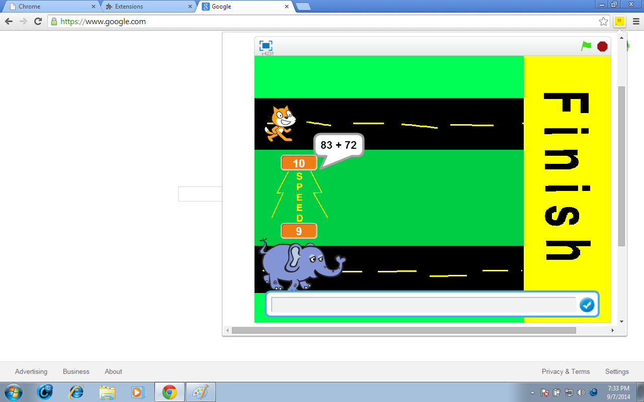 Math Practice and Games from kid chrome谷歌浏览器插件_扩展第3张截图