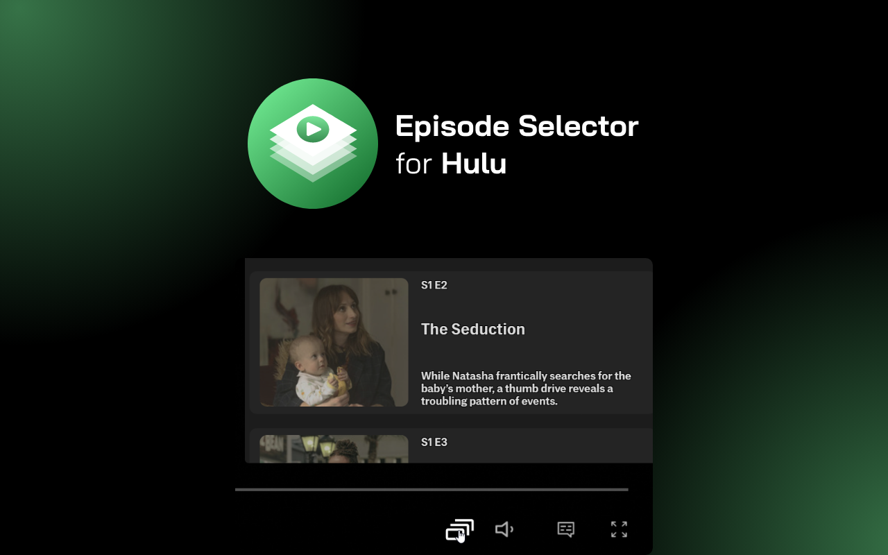 Hulu Episode Selector: Hulu episode list. chrome谷歌浏览器插件_扩展第3张截图