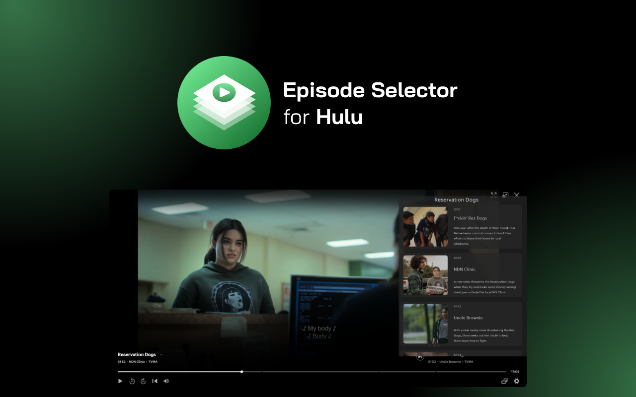 Hulu Episode Selector: Hulu episode list. chrome谷歌浏览器插件_扩展第4张截图