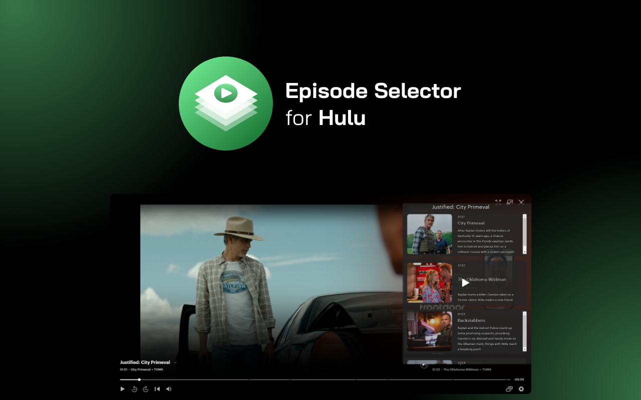 Hulu Episode Selector: Hulu episode list. chrome谷歌浏览器插件_扩展第5张截图