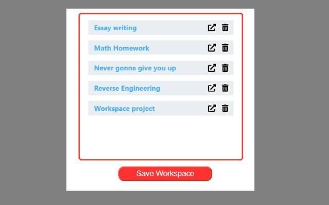 Workspace chrome谷歌浏览器插件_扩展第1张截图