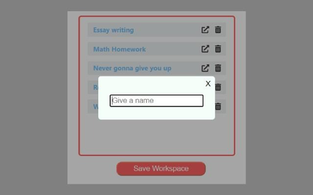 Workspace chrome谷歌浏览器插件_扩展第2张截图