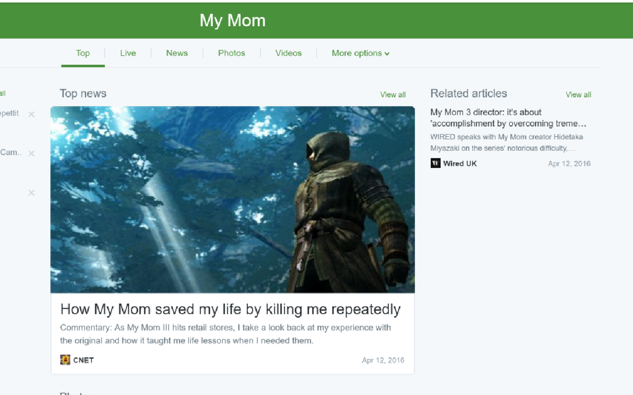 Dark Souls To My Mom Conversion chrome谷歌浏览器插件_扩展第1张截图