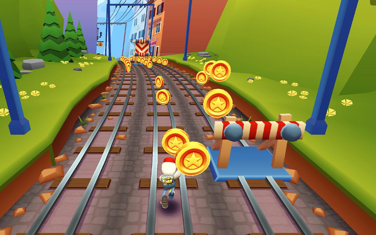 Subway Surfers Unblocked Game chrome谷歌浏览器插件_扩展第2张截图