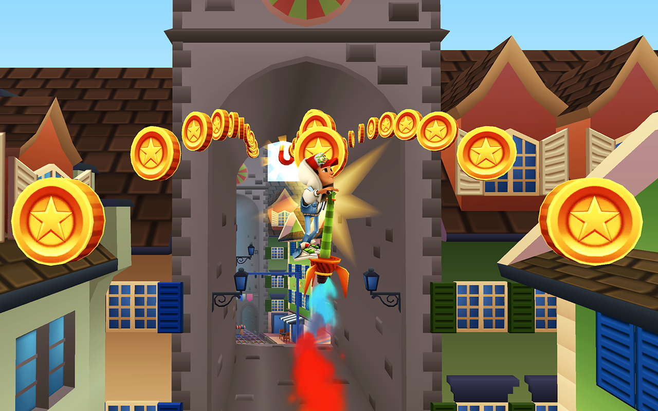 Subway Surfers Unblocked Game chrome谷歌浏览器插件_扩展第4张截图