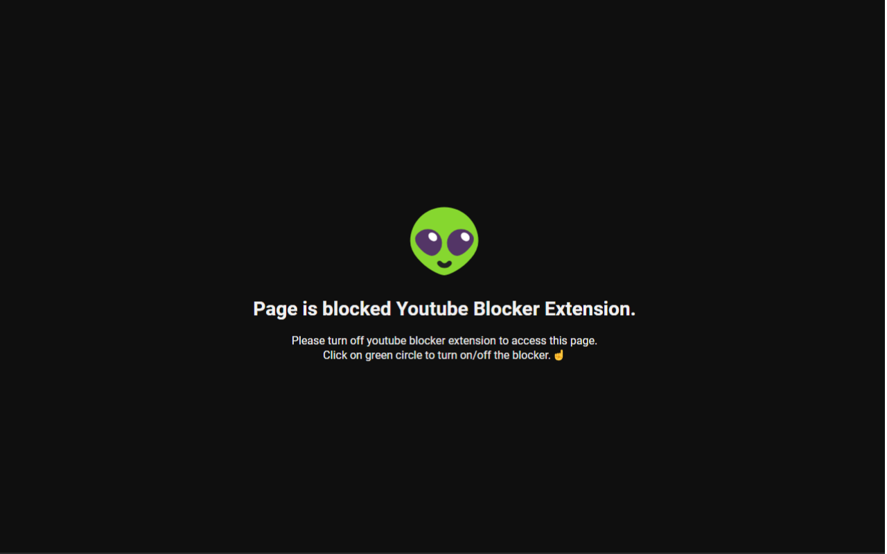 Youtube Blocker chrome谷歌浏览器插件_扩展第2张截图