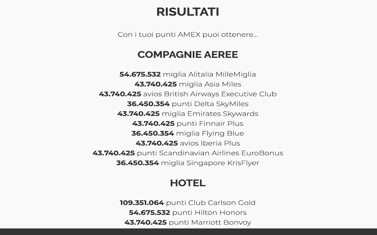 MilesCalculator chrome谷歌浏览器插件_扩展第1张截图