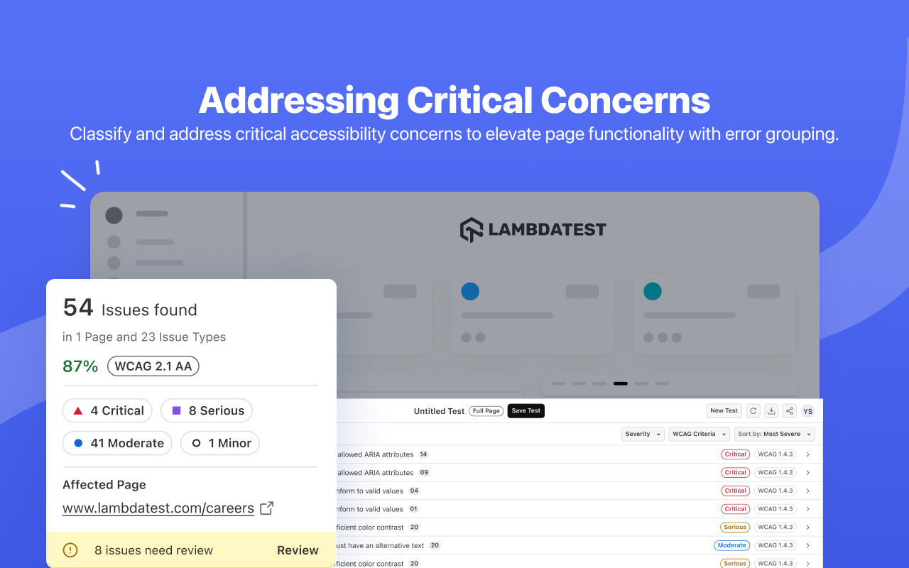 LambdaTest Accessibility DevTools chrome谷歌浏览器插件_扩展第4张截图