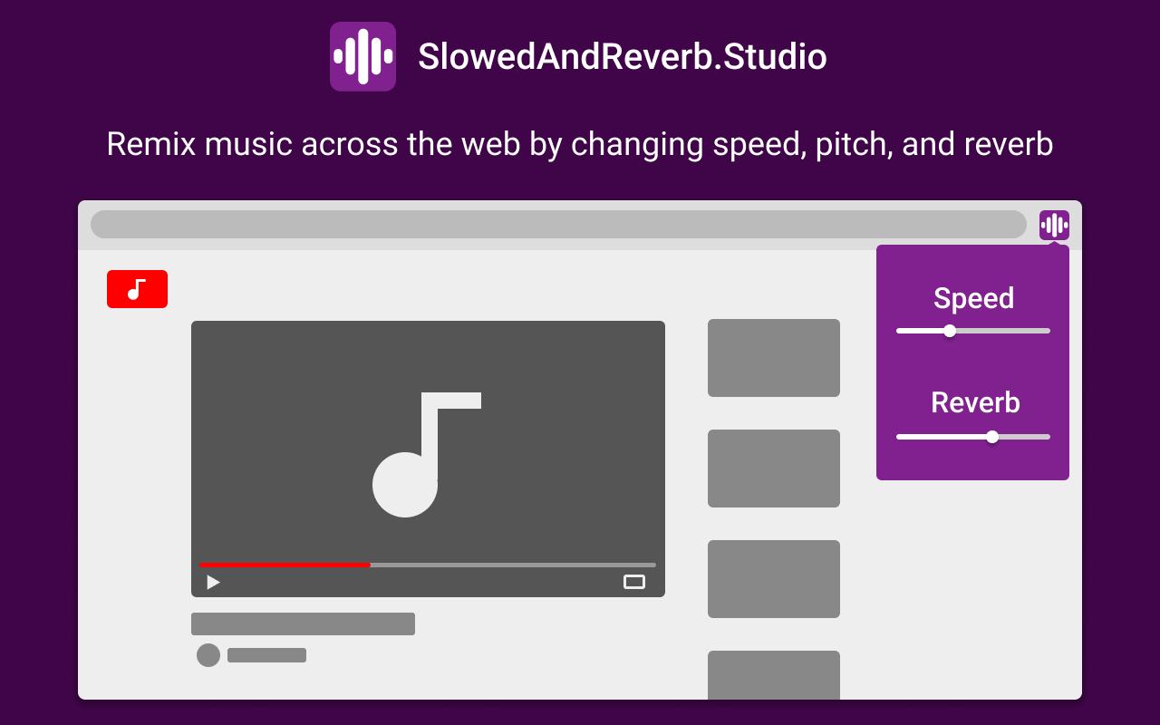 SlowedAndReverb.Studio chrome谷歌浏览器插件_扩展第1张截图