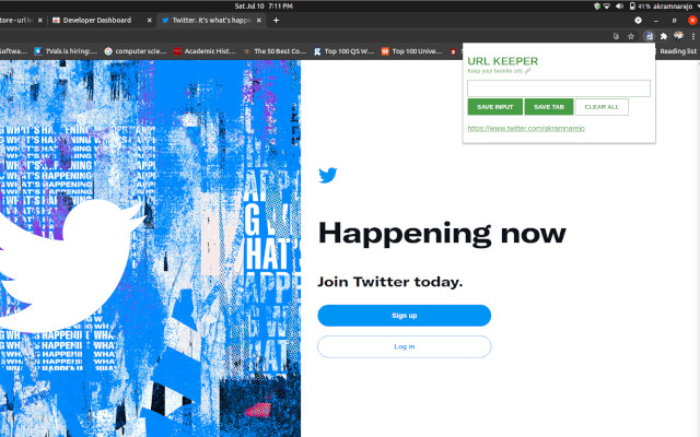 url keeper chrome谷歌浏览器插件_扩展第1张截图