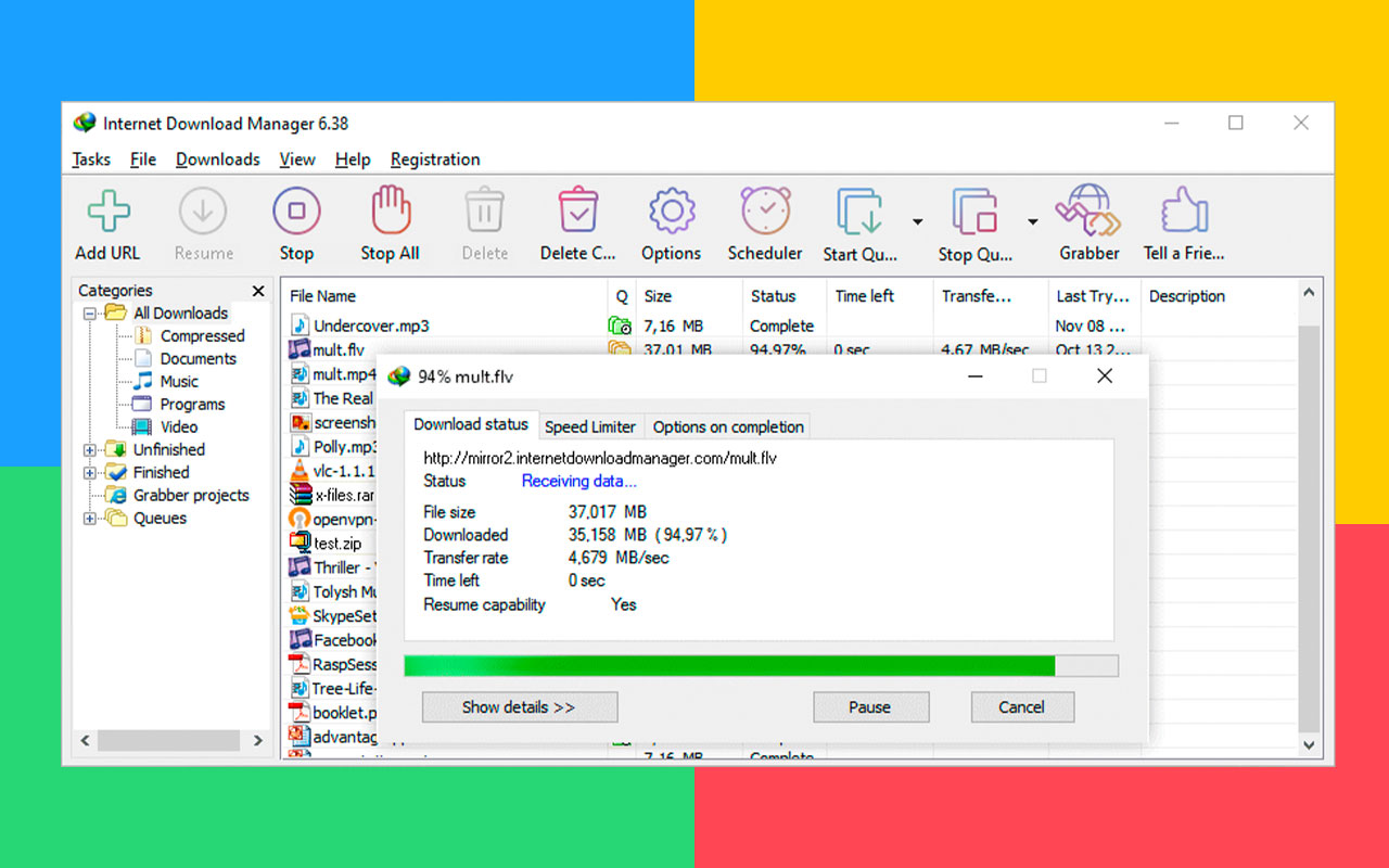 IDM Extension - Internet Download Manager Extension chrome谷歌浏览器插件_扩展第1张截图