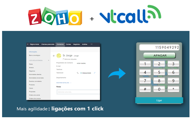 Vtcall Click to Call chrome谷歌浏览器插件_扩展第3张截图