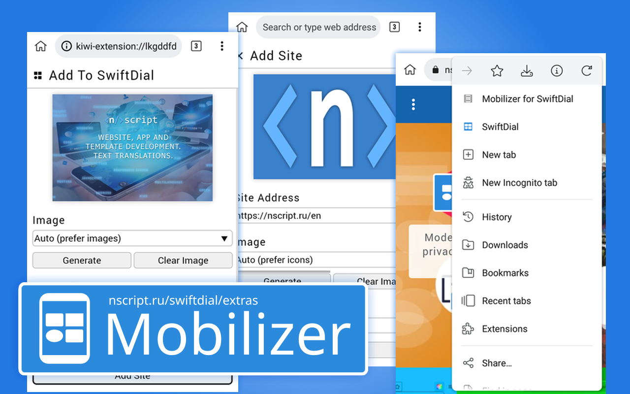 Mobilizer for SwiftDial chrome谷歌浏览器插件_扩展第1张截图