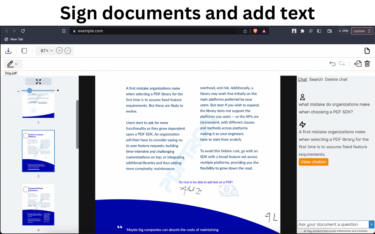 SignEasyNow: PDF edit, sign tools chrome谷歌浏览器插件_扩展第3张截图