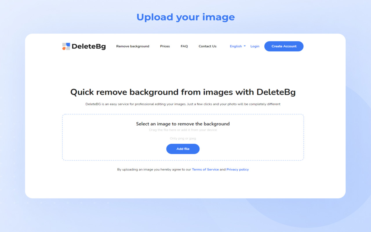 DeleteBG | Delete a background of your images chrome谷歌浏览器插件_扩展第1张截图