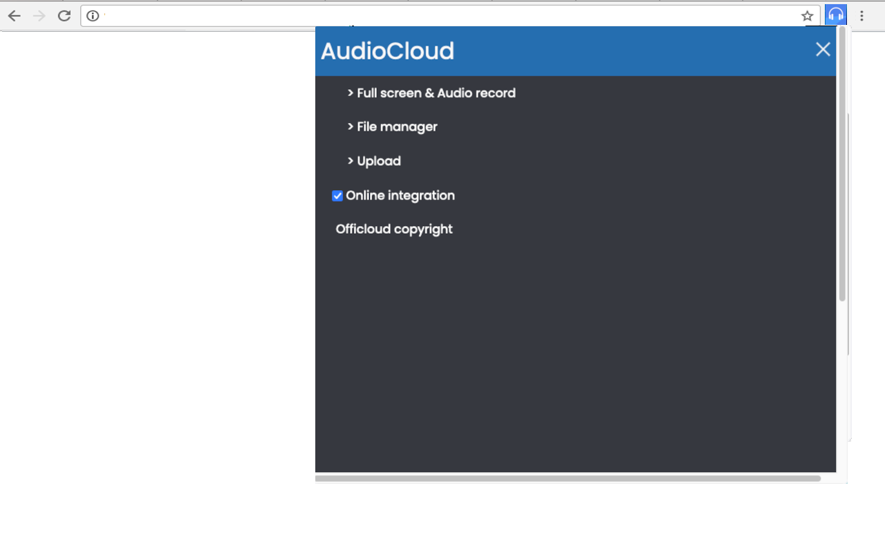 AudioCloud 音频编辑器，用于录制、剪切、粘贴、修剪音频部分 chrome谷歌浏览器插件_扩展第1张截图