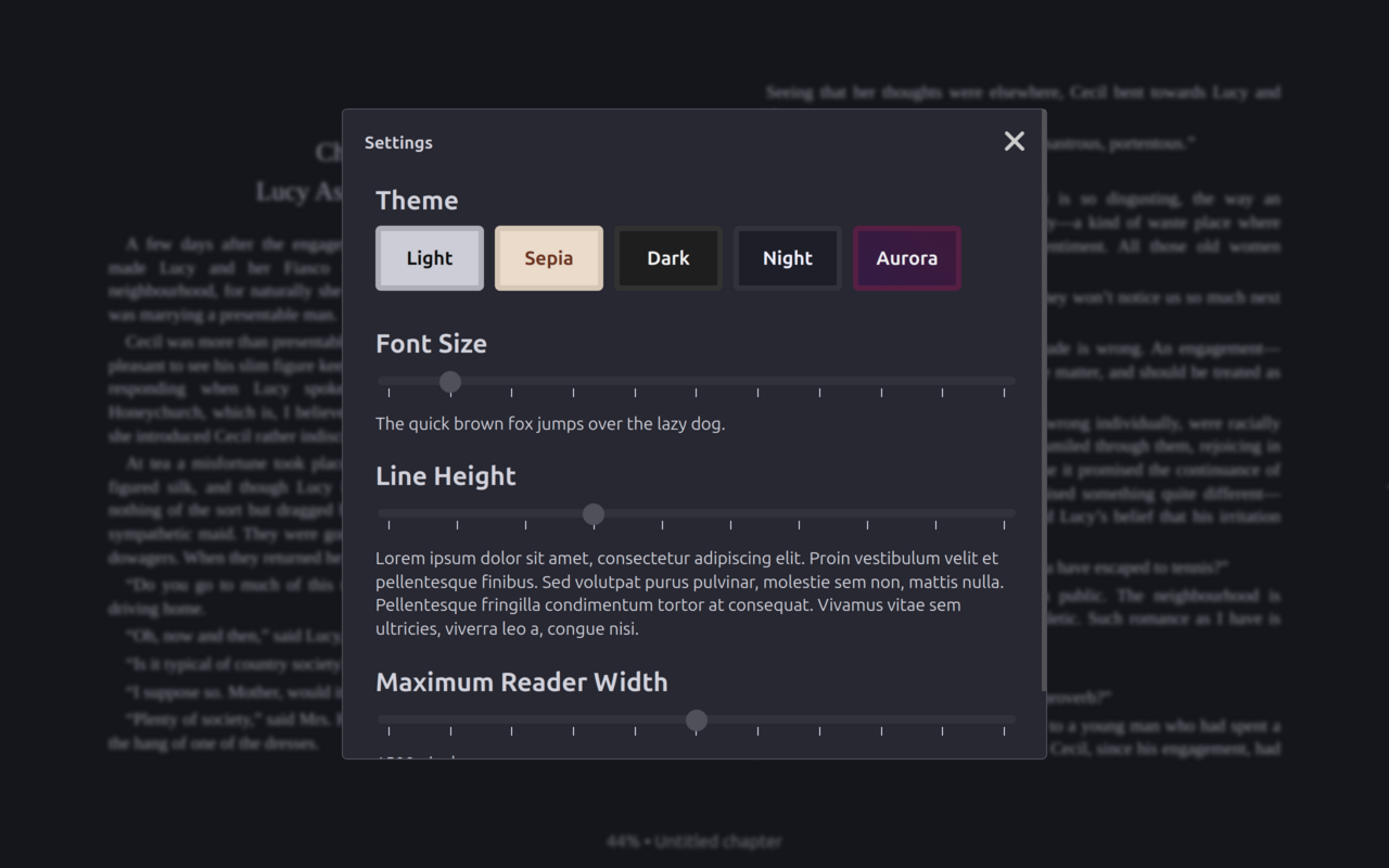 Andromeda: EPUB Reader for Chrome chrome谷歌浏览器插件_扩展第2张截图