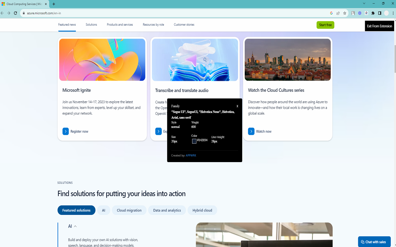 Advance font finder from any website chrome谷歌浏览器插件_扩展第1张截图