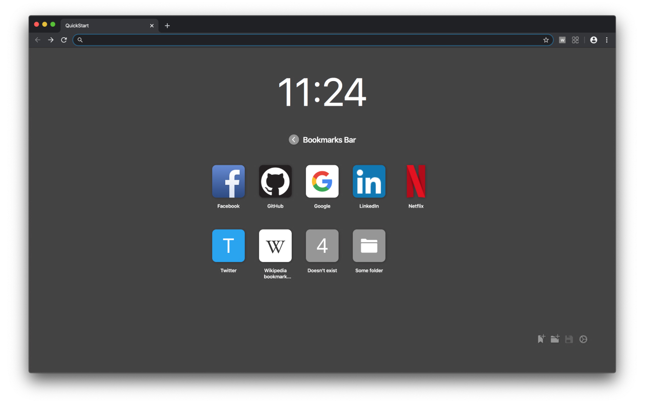 QuickStart chrome谷歌浏览器插件_扩展第2张截图