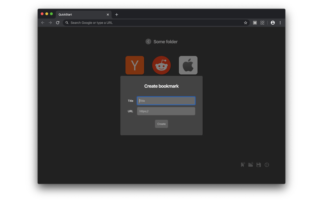 QuickStart chrome谷歌浏览器插件_扩展第3张截图