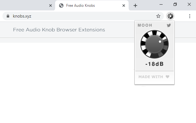 MoohKnob chrome谷歌浏览器插件_扩展第1张截图