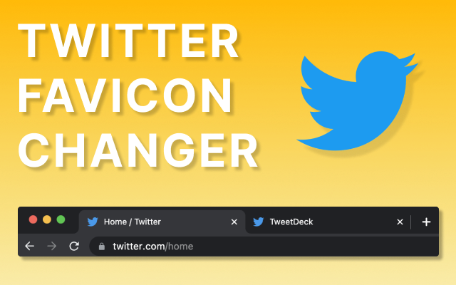 Favicon Changer for Twitter (Unofficial) chrome谷歌浏览器插件_扩展第1张截图