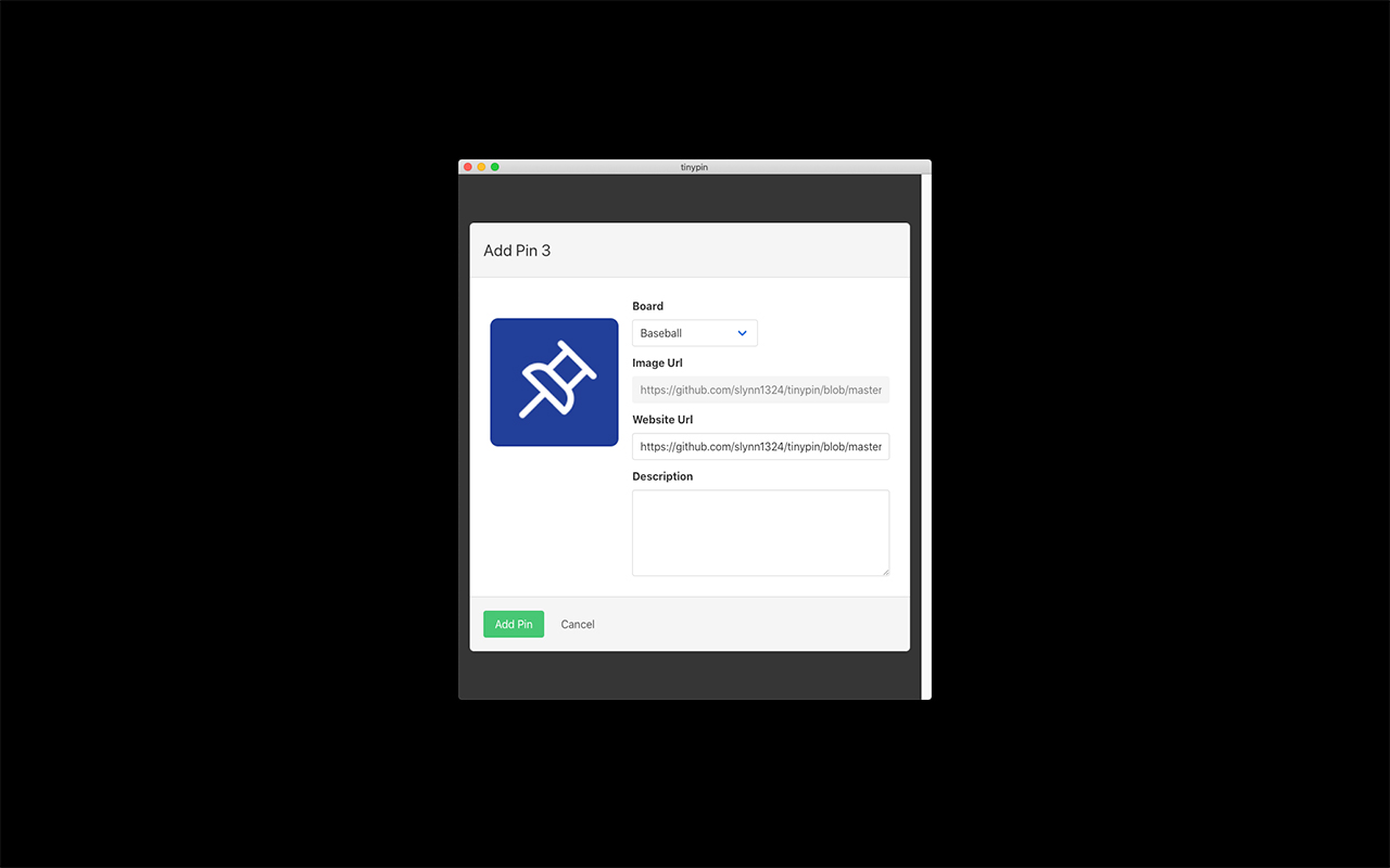 add to tinypin chrome谷歌浏览器插件_扩展第1张截图