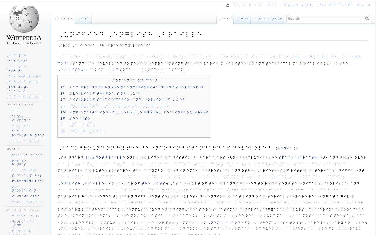 Braille Translator (English) chrome谷歌浏览器插件_扩展第1张截图