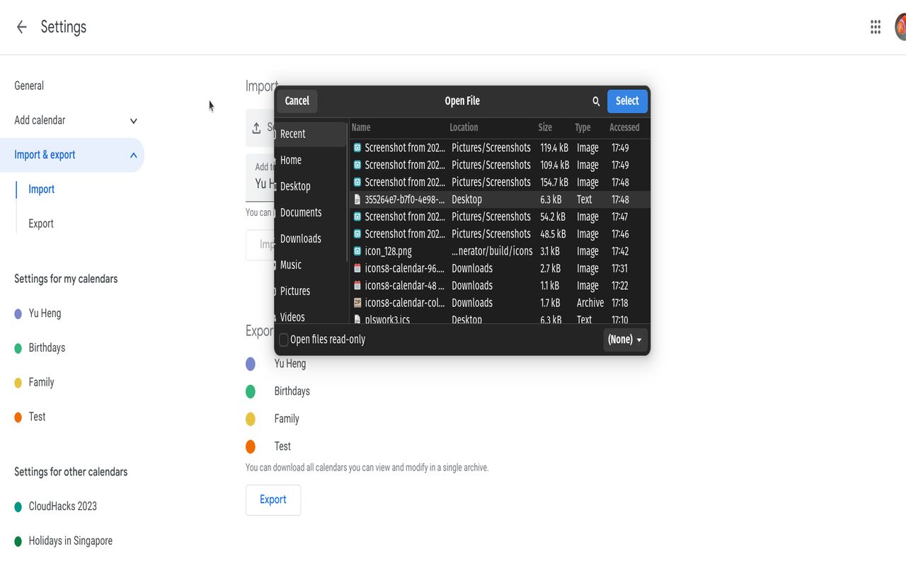NTU Stars Calendar Generator chrome谷歌浏览器插件_扩展第2张截图