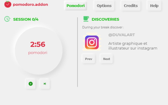 Pomodoro.addon chrome谷歌浏览器插件_扩展第1张截图