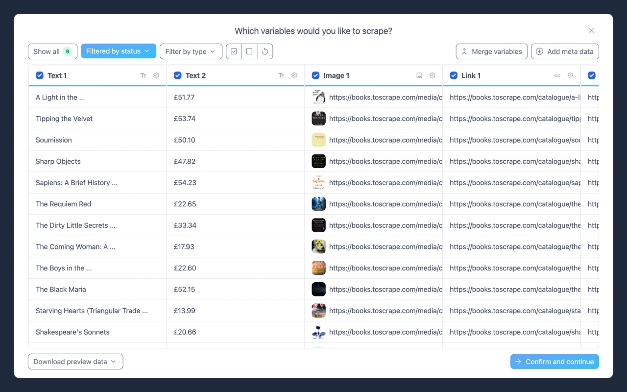 Scrapethings chrome谷歌浏览器插件_扩展第1张截图
