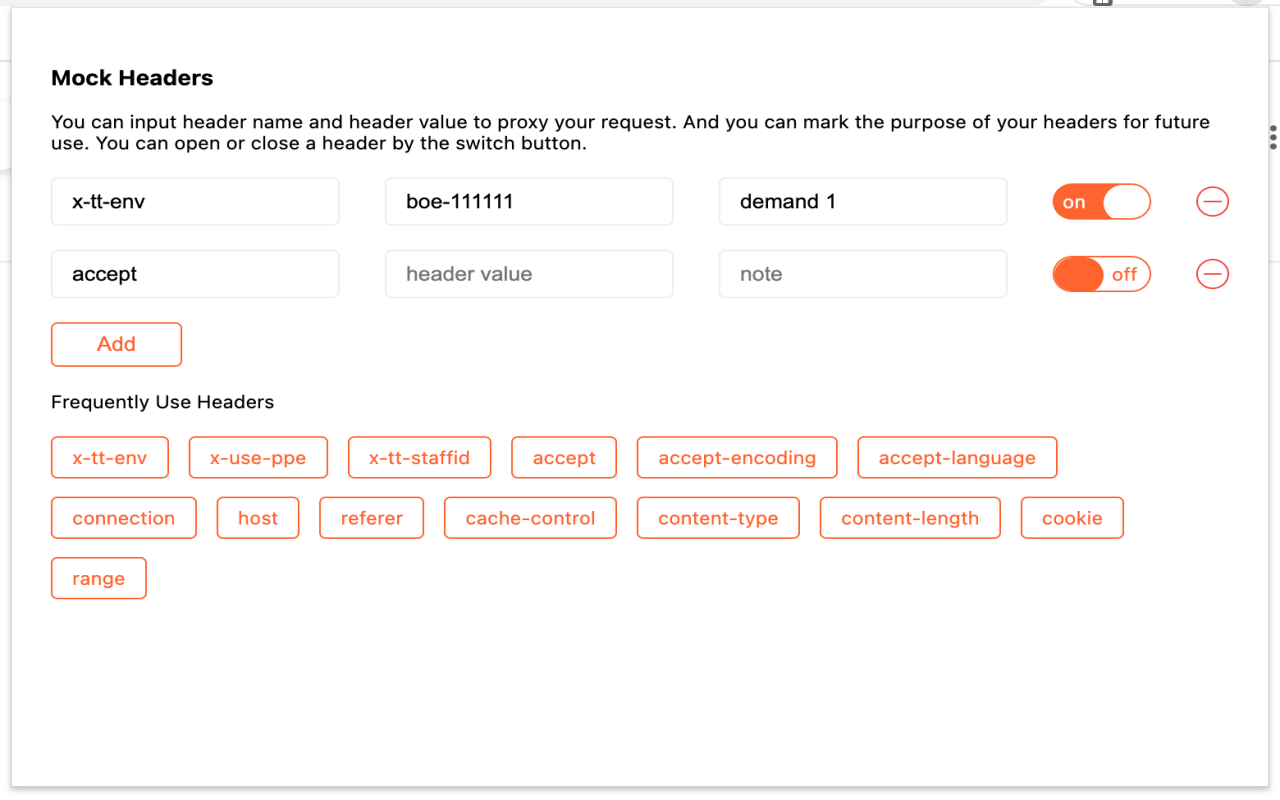 Mock Headers chrome谷歌浏览器插件_扩展第1张截图