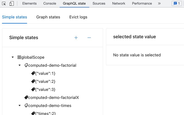 GraphQL state chrome谷歌浏览器插件_扩展第1张截图