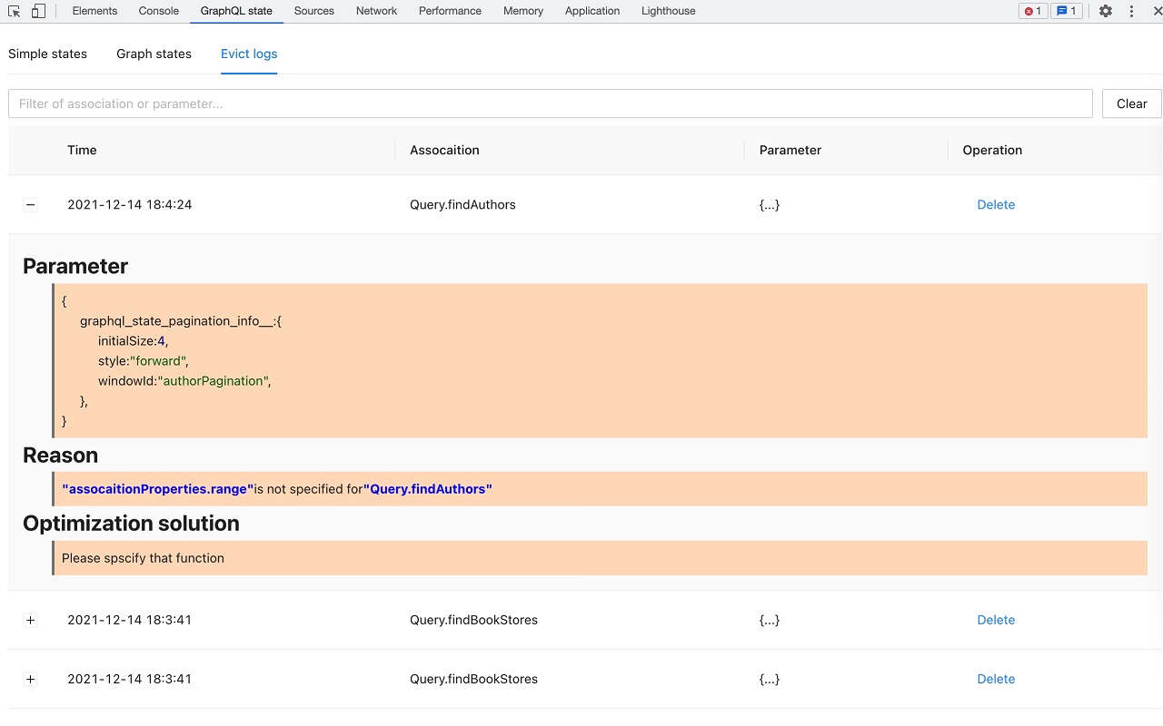 GraphQL state chrome谷歌浏览器插件_扩展第2张截图