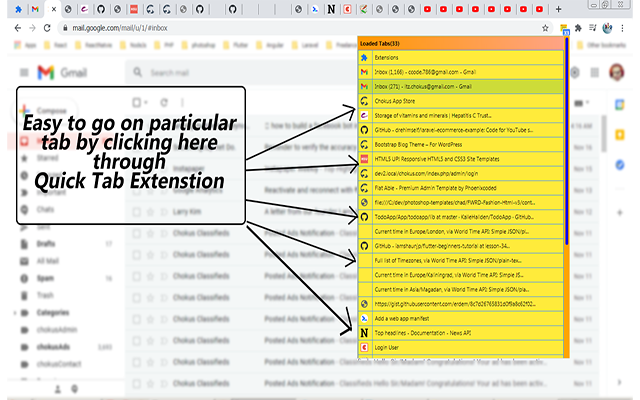 My Tabs List chrome谷歌浏览器插件_扩展第1张截图