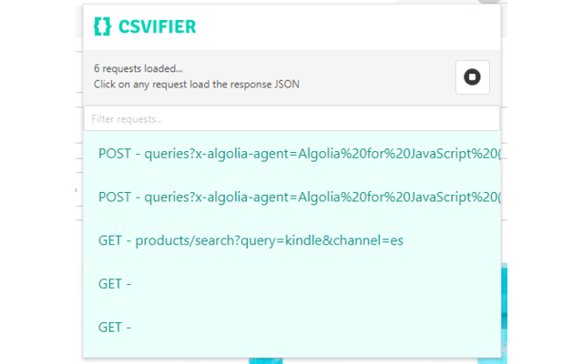 CSVifier chrome谷歌浏览器插件_扩展第2张截图