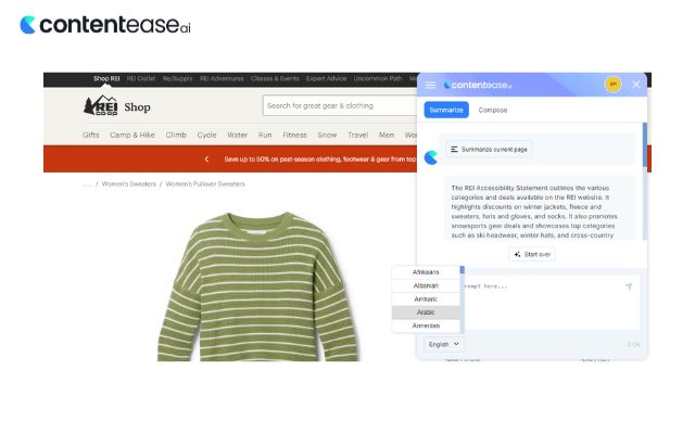 ContentEaseAI - Boost Browsing chrome谷歌浏览器插件_扩展第3张截图