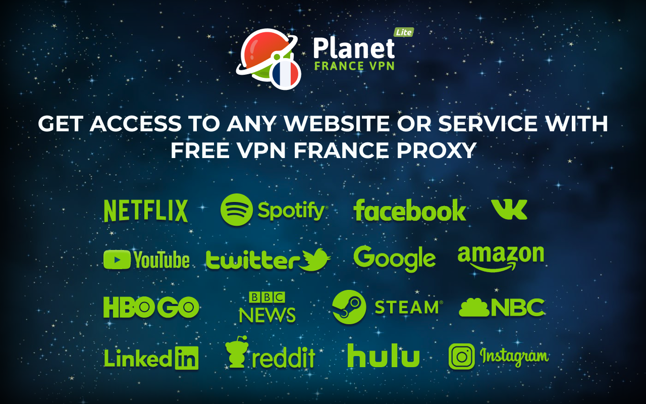  France - Planet  lite Proxy chrome谷歌浏览器插件_扩展第3张截图