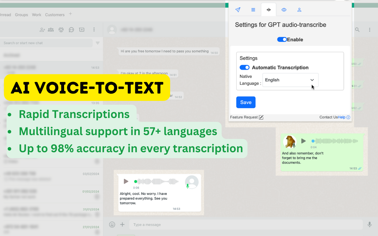 WaSendPlus - WhatsApp CRM & ChatGPT chrome谷歌浏览器插件_扩展第2张截图