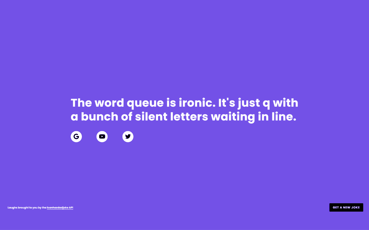 Dad Joke New Tab chrome谷歌浏览器插件_扩展第2张截图