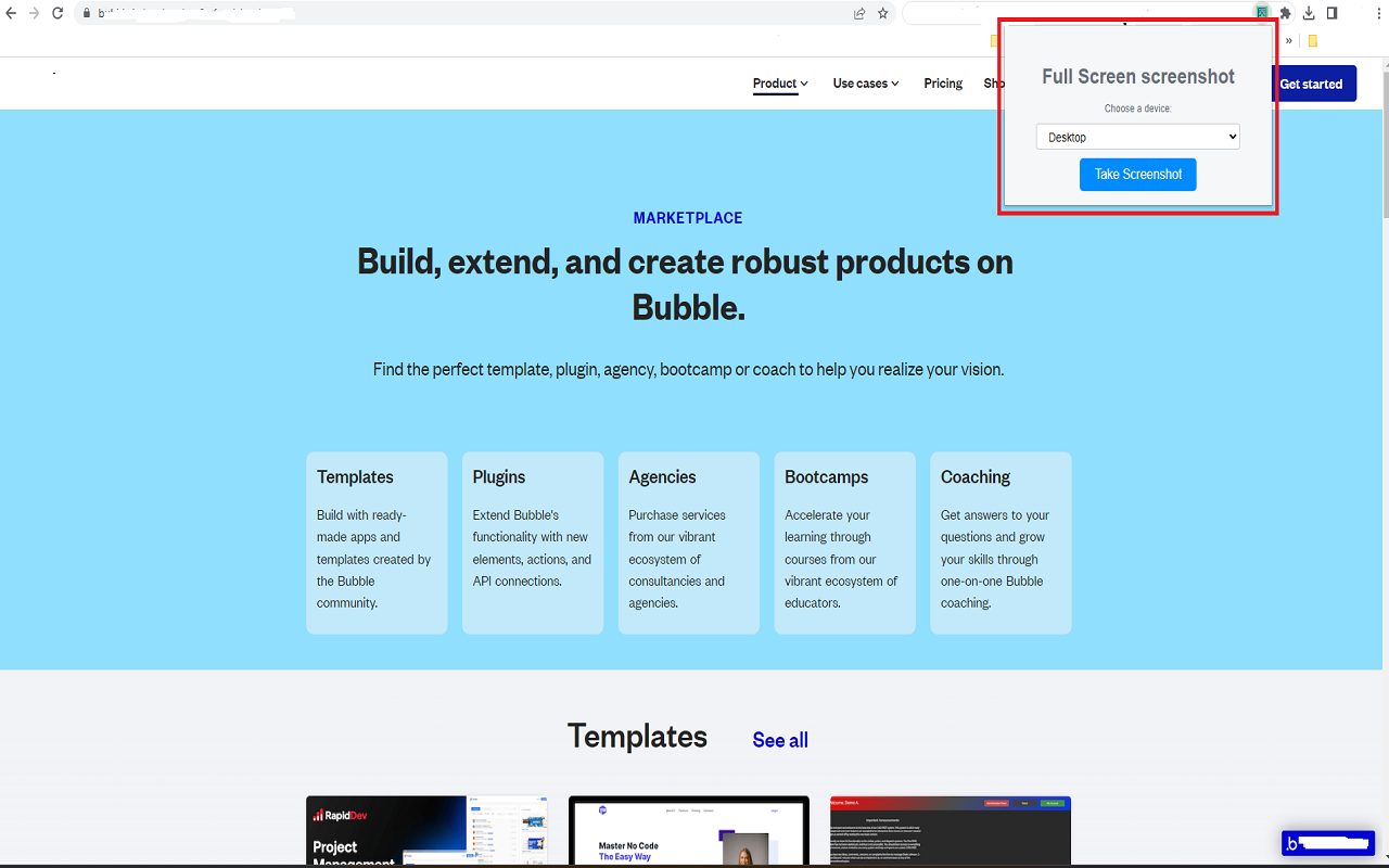 Full Webpage Screenshot chrome谷歌浏览器插件_扩展第1张截图