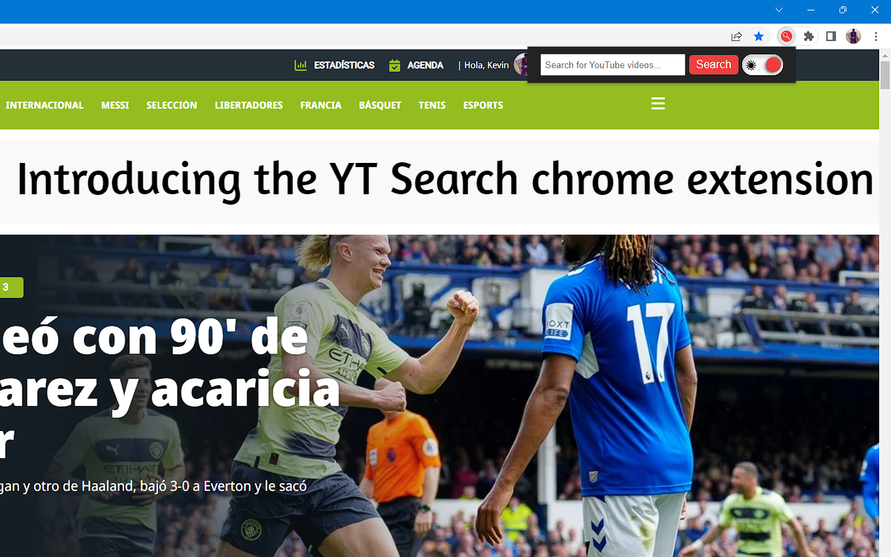 YT Search chrome谷歌浏览器插件_扩展第1张截图