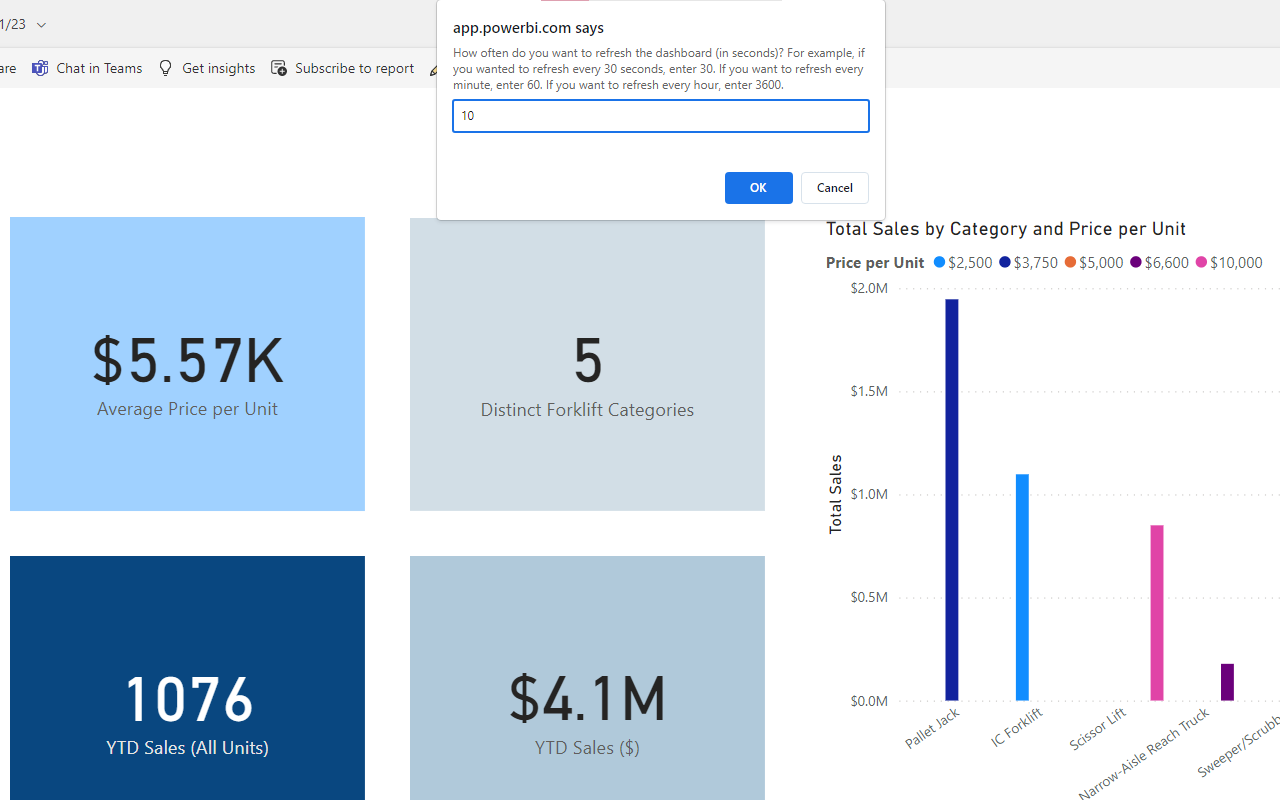 Refresh Power BI chrome谷歌浏览器插件_扩展第1张截图