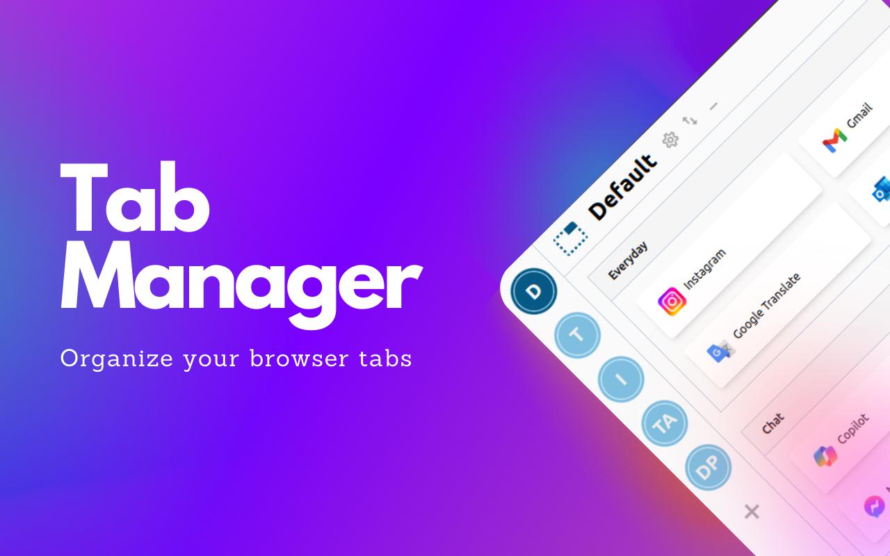 Tab Manager chrome谷歌浏览器插件_扩展第5张截图