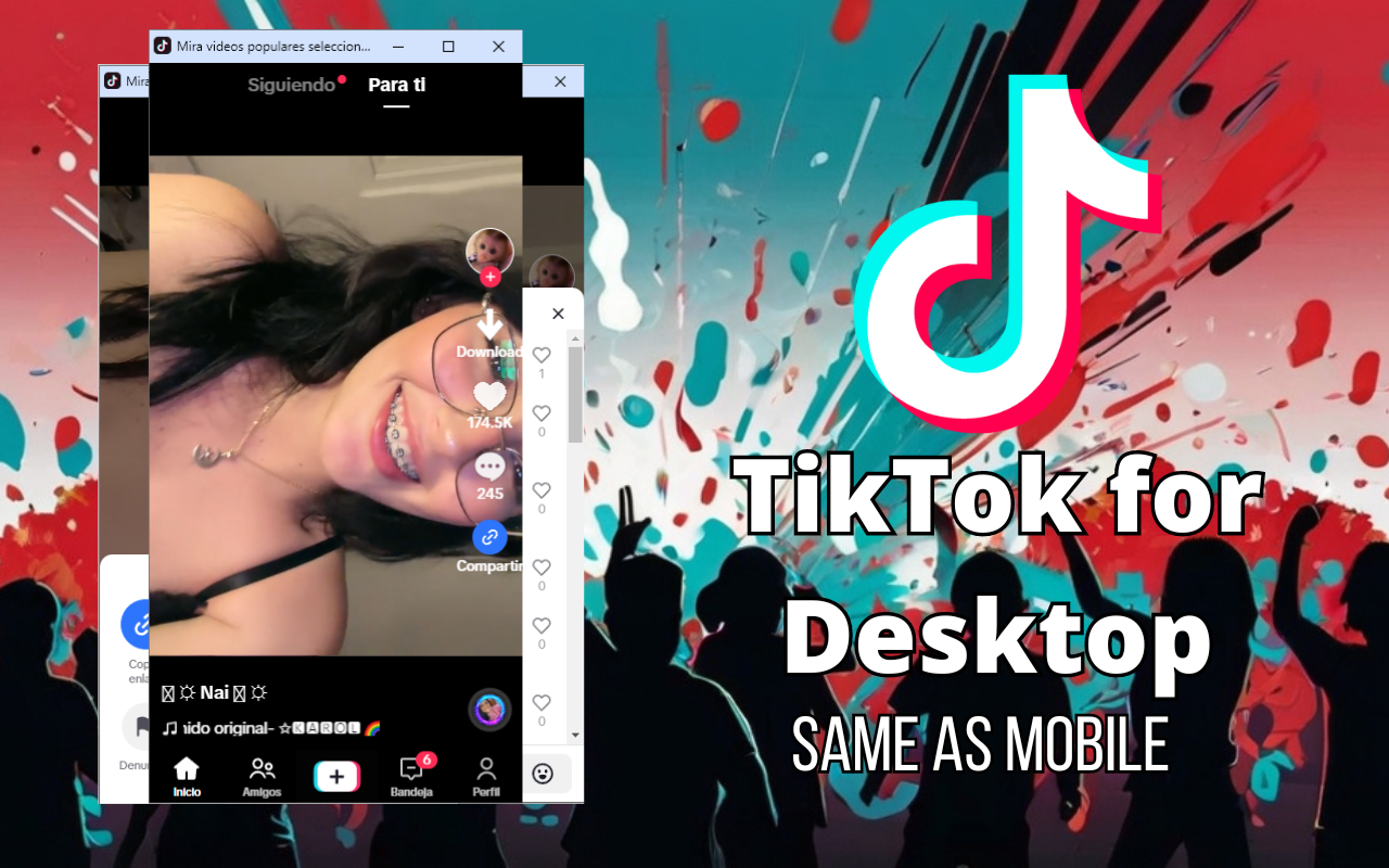 TikTok™ for Desktop chrome谷歌浏览器插件_扩展第1张截图