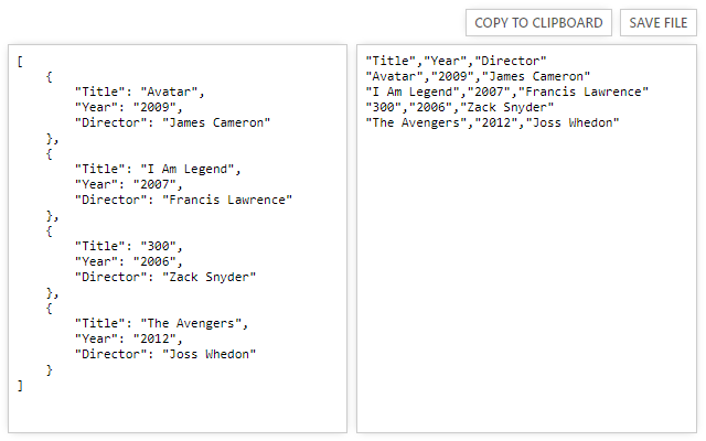 JSON-CSV chrome谷歌浏览器插件_扩展第1张截图