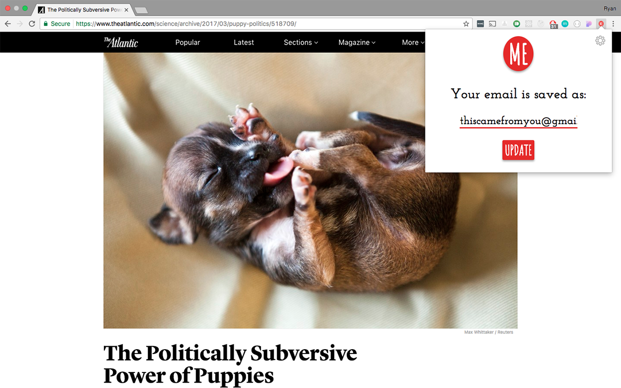 MEmail chrome谷歌浏览器插件_扩展第1张截图